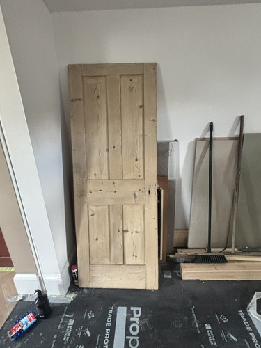 Georgian panelled door - 6,