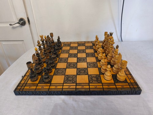 Vintage very large - large, chess