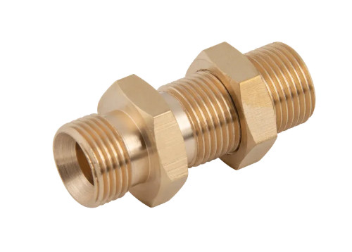 Brass bsp male - bulkhead, 1