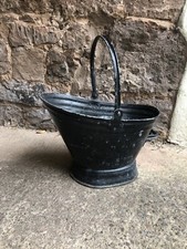 Vintage Blackened metal coal