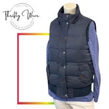 FAT FACE Navy Vest Gilet Body