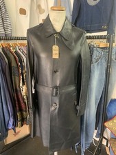 Leather Crombie Jacket 