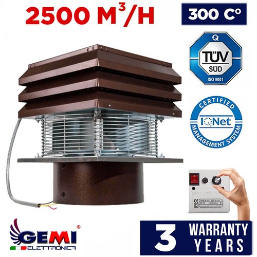 Chimney fan for - for, 30cm