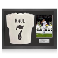 Raul Signed Real Madrid
