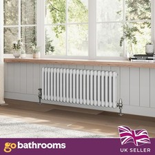 White Double Radiator