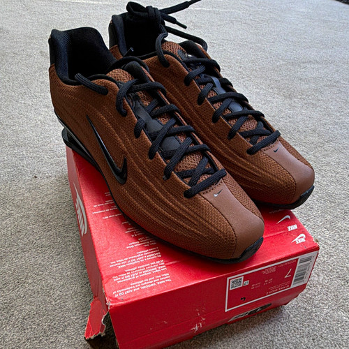 Nike shox brown black - nike, brown/black