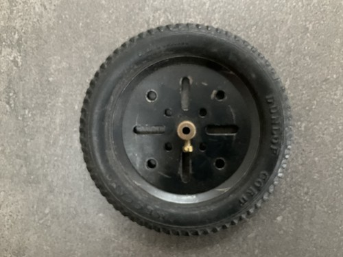 Meccano black pulley - meccano,