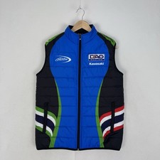 Kawasaki Team Racing Jacket Gilet Official DAO Motorsport Superbike Riding M