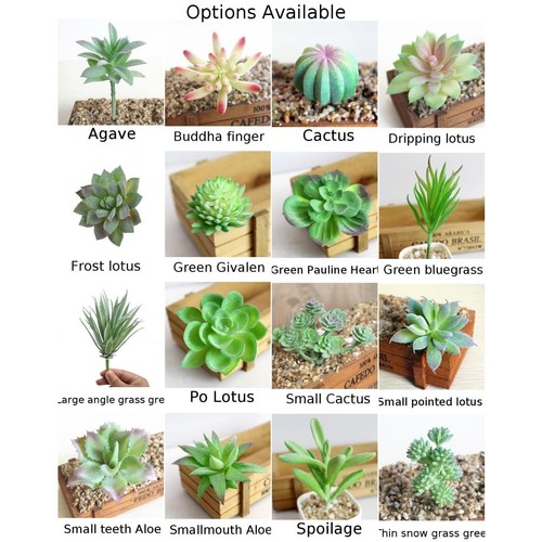 Artificial flower succulent - artificial,