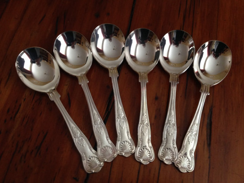 Set silver plated - plated, kings