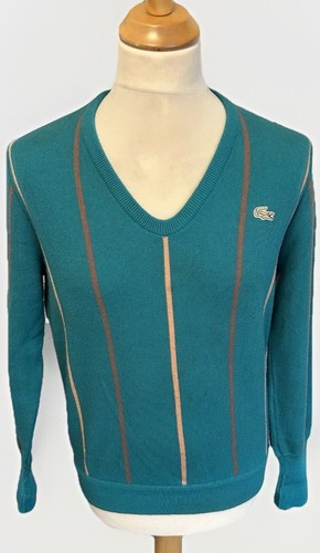Vintage lacoste green neck - lacoste,