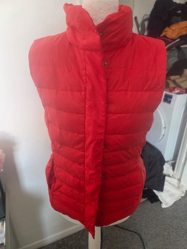 Musto red down gilet 10 - red,