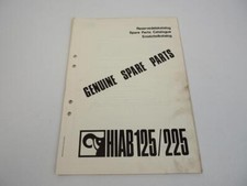 Hiab 125 225 Loader Crane