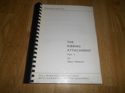 The ribbing attachment - the, attachment-