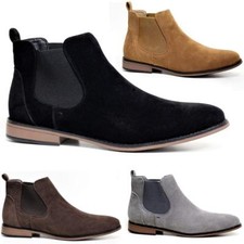 Mens Desert Boots Suede Casual