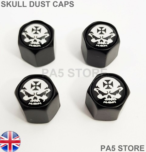 Maltese cross dust caps - 4x,