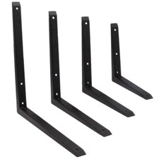 Strong Shelf Brackets BLACK