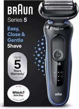 Braun Series 5 51-B1000s Electric Shaver for Men Wet & Dry AutoSense - OPEN BOX