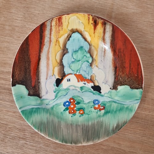 Clarice cliff forest glen - cliff, side