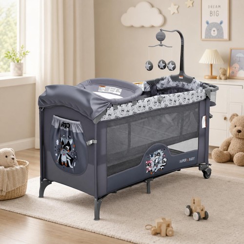 Foldable travel cot - foldable,