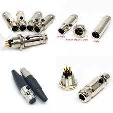 Mini XLR Connector 3Pin-6Pin