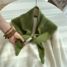 Womens 100% Wool Neck Scarf