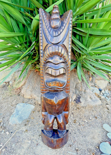 Hawaiian kane tiki - tiki, god