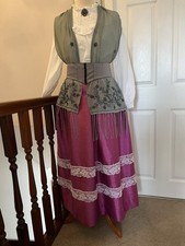 Ladies New 5 piece Size 14 Victorian Edwardian 5 Piece Costume