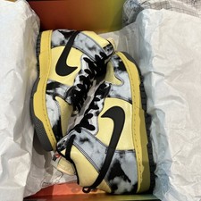 Mens Nike Dunk Hi 1985 SP  - DD9404 700- Lemon Drop Black Saturn Gold