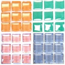 10mm Murrini Mosaic Tiles - Variety of Colours - 81 Tiles