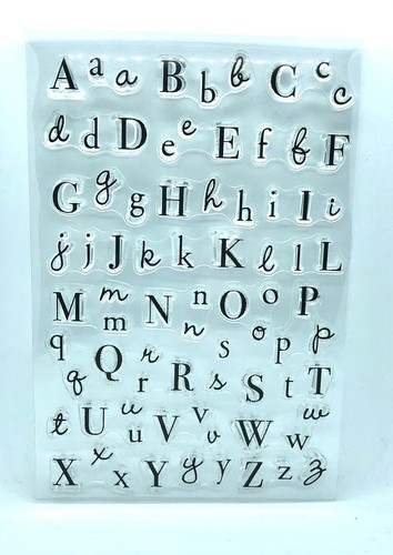 Alphabet stamps fonts clear - stamps, 3