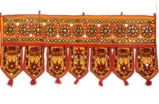 Yellow Toran Elephant Door