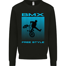 BMX Freestyle Cycling Bicycle Bike Mens Sweatshirt Jumper