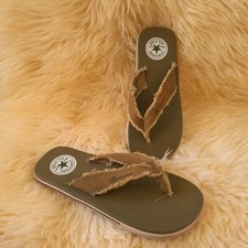 Converse Flip Flops Army Green