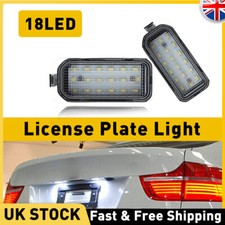 2x LED License Number Plate