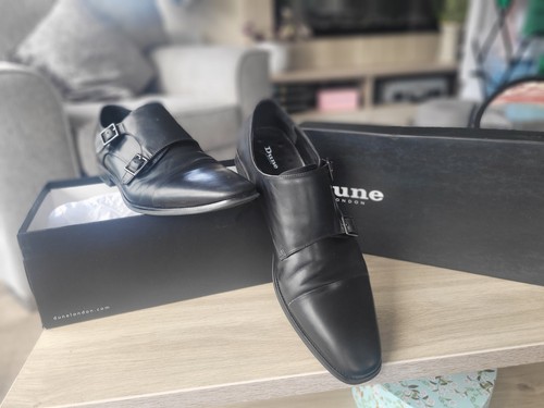 Dune men leather black - men's,