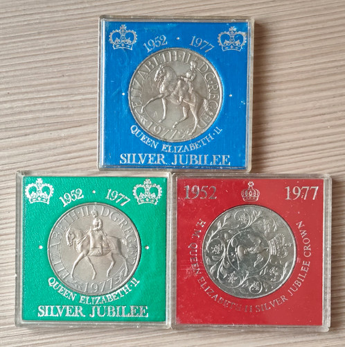 1977 queen elizabeth silver - ii,