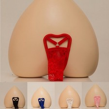 Men Lace See Through G-string C String TBack Thong Bulge Pouch Underwear Panties