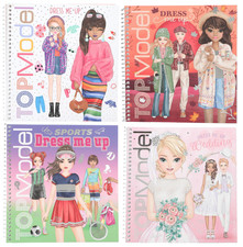 Depesche Top Model Dress Me Up Sticker Book - Price Per Item - You Pick