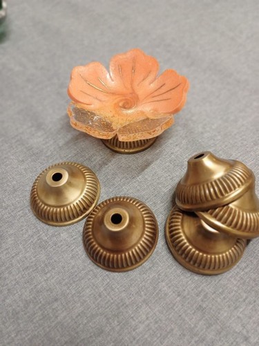 Brass resin bowl - resin, base