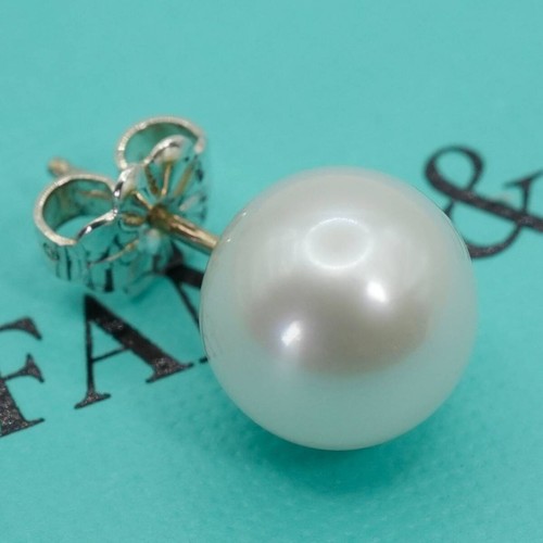 Tiffany pearl stud - pearl, earrings