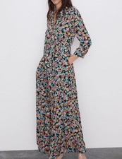 Zara Marilyn Floral Maxi Long