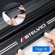Alfa Romeo Stelvio 4pcs door sill car sticker scuff protector anti plate