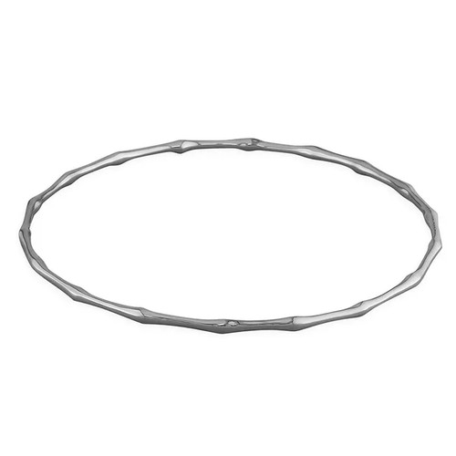 Bangle sterling silver - bangle, bamboo