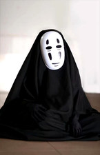 No Face Halloween Set Costume
