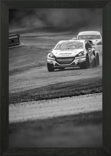 British rallycross framed - british,