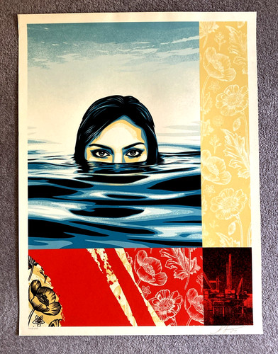 Shepard fairey treading water - shepard,
