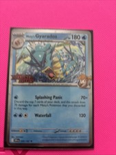 Pokémon TCG Misty's Gyarados Holo Card 049/182 Destined Rivals Pre Release Prom