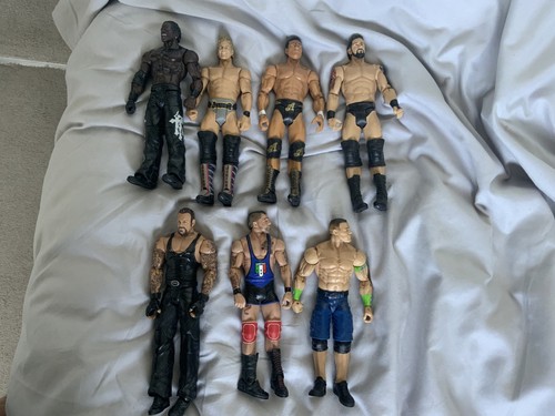 Wwe mattel figure bundle job - mattel,