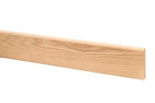 Skirting Board Bullnose/Pencil Round Solid Oak - Choice of 4", 5", 6", 7" or 8"